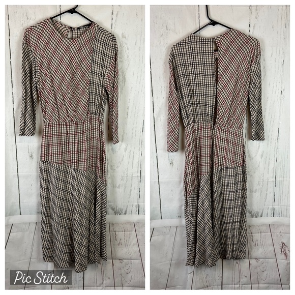 Zara plaid midi dress - Picture 4 of 11